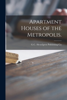 Paperback Apartment Houses of the Metropolis. Book