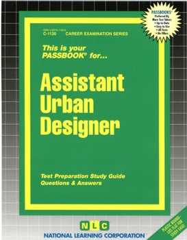 Spiral-bound Assistant Urban Designer: Passbooks Study Guide Book