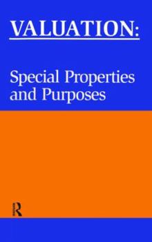Paperback Valuation: Special Properties and Purposes Book