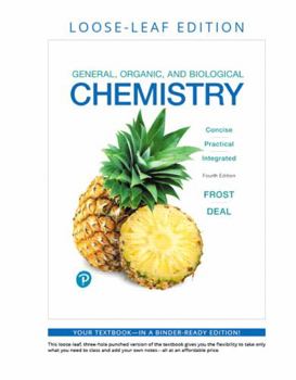 Loose Leaf General, Organic, and Biological Chemistry Book