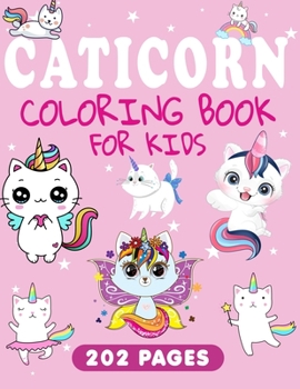 Paperback Caticorn Coloring Book: at Unicorn Coloring Pages For Kids Book