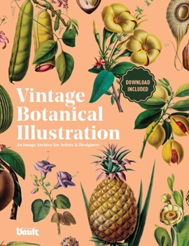 Paperback Vintage Botanical Illustration Book