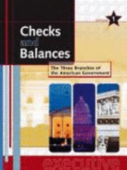 Hardcover Checks and Balances: The Three Branches of the American Government Book