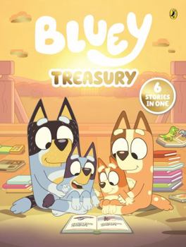 Hardcover Bluey: Treasury: 6 stories in 1 Book