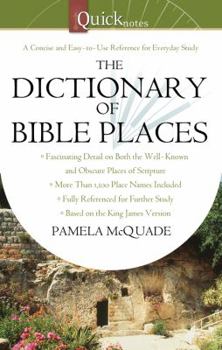 Paperback The Dictionary of Bible Places Book
