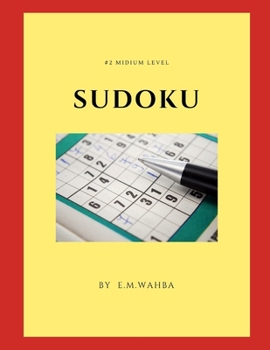 Paperback Sudoku: medium level Book