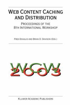 Paperback Web Content Caching and Distribution: Proceedings of the 8th International Workshop Book