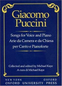 Paperback Songs for Voice and Piano [Italian] Book