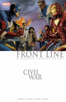 Hardcover Civil War: Front Line: A Marvel Comics Event Book