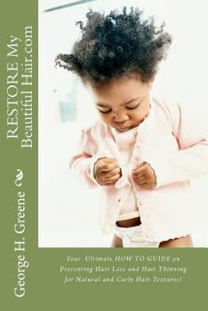 Paperback RESTORE My Beautiful Hair Book