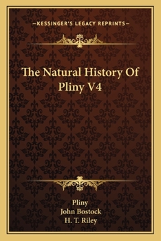 Paperback The Natural History Of Pliny V4 Book