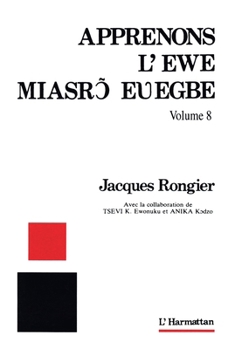 Paperback Apprenons l'ewe: Volume 8 [French] Book
