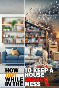 Paperback How to keep a Tidy House while Drowning in the Mess: The only book you will need for an organized and clean home. Book