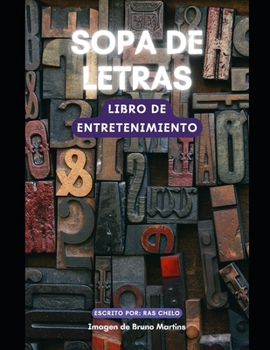 Paperback Sopa de letras: libro de entretenimiento [Spanish] Book