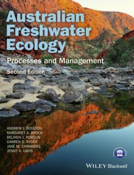 Hardcover Australian Freshwater Ecology: Processes and Management Book