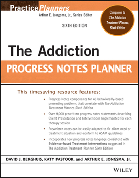 Paperback The Addiction Progress Notes Planner Book