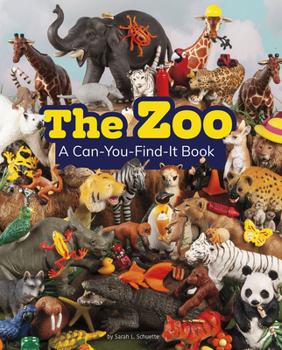 Paperback The Zoo: A Can-You-Find-It Book