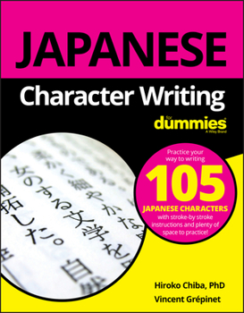 Paperback Japanese Character Writing for Dummies Book