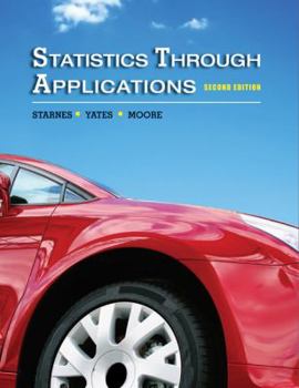 Hardcover Statistics Through Applications Book