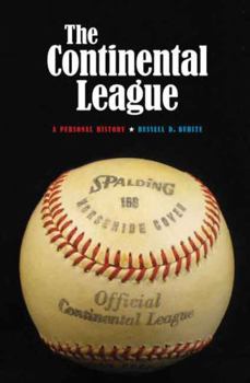 Hardcover Continental League: A Personal History Book