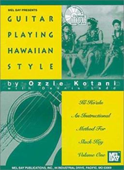 Paperback Guitar Playing Hawaiian Style: KI Ho'alu: An Instructional Method for Slack Key, Volume One [With CD] Book