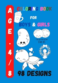 Paperback Coloring Book for Boys and Girls: Kids Coloring Activity Book