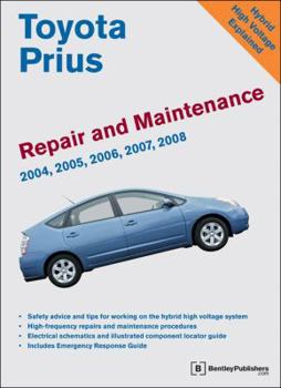 Paperback Toyota Prius Repair and Maintenance Manual: 2004-2008 Book