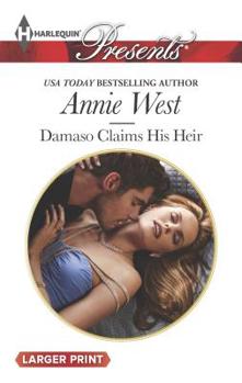 Mass Market Paperback Damaso Claims His Heir [Large Print] Book