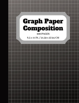 Paperback Graph Paper Composition: Notebook Graph paper pages and White Paper - 5x5 Composition Notebook - Quad Ruled - 5 squares per inch - 100 pages - Book