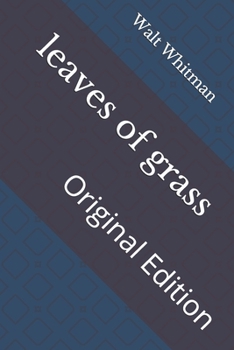 Paperback leaves of grass: Original Edition Book