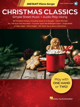 Paperback Christmas Classics - Instant Piano Songs Book/Online Audio Book