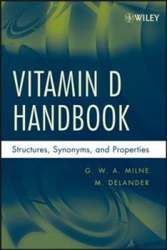 Hardcover Vitamin D Handbook: Structures, Synonyms, and Properties Book