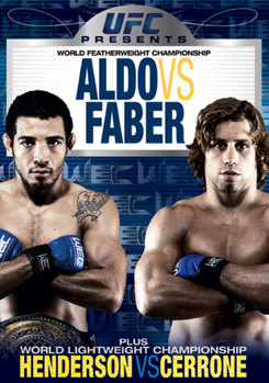 DVD UFC Presents WEC: Aldo vs. Faber Book