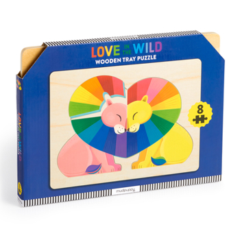 Paperback Love in the Wild Wooden Tray Puzzle Book