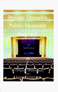 Paperback Private Thoughts Public Moments: Book I and II Book