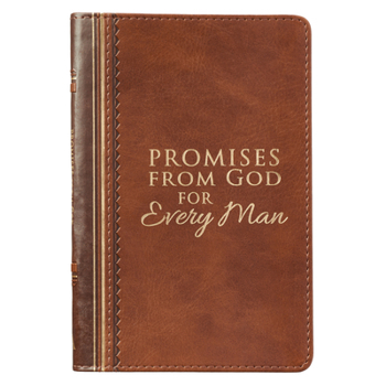 Imitation Leather Promises from God for Every Man Book