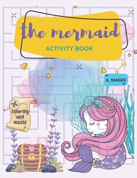 Paperback The mermaid: activity book