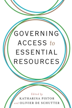Hardcover Governing Access to Essential Resources Book