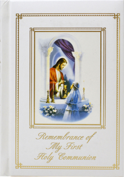 Hardcover Remembrance of My First Holy Communion Book