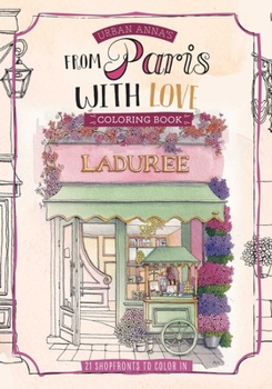 Paperback Urban Anna's from Paris with Love Coloring Book