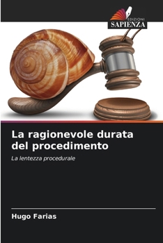 Paperback La ragionevole durata del procedimento [Italian] Book