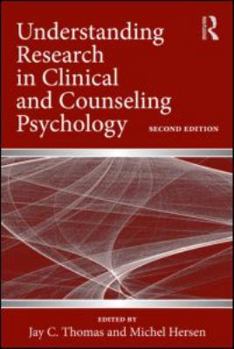 Paperback Understanding Research in Clinical and Counseling Psychology Book