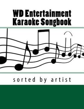 Paperback WD Entertainment Karaoke Songbook: sorted by artist Book