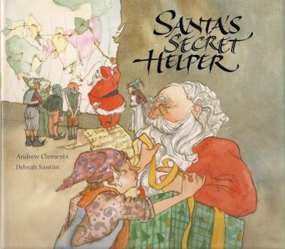 Hardcover Santa's Secret Helper Book