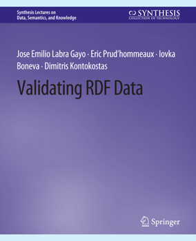 Paperback Validating Rdf Data Book