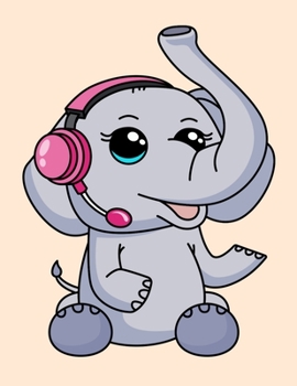 JOURNAL PLAYLIST: Kawaii Elephant DJ Music Log Book Songlist Journal Notebook | Blank Songbook Planner For DJs, Musicians or Music Fans Keep Track of Favorite Soundtracks, Artists, etc.