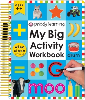 Paperback Wipe Clean My Big Activity Work Book