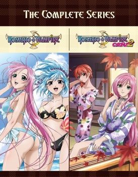 Blu-ray Rosario + Vampire: The Complete Series Book
