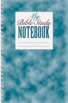 Paperback My Bible Study Notebook Book