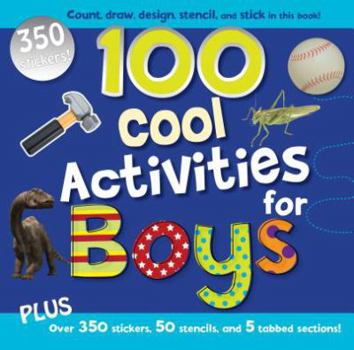 Spiral-bound 100 Cool Activities for Boys Book